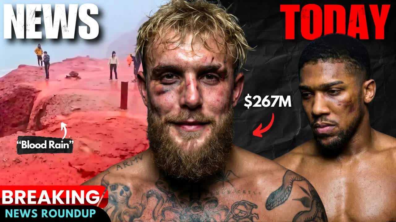 "Blood Rain" Iran, Jake Paul In HOSPITAL & Trump's Craziest Announcement yet!